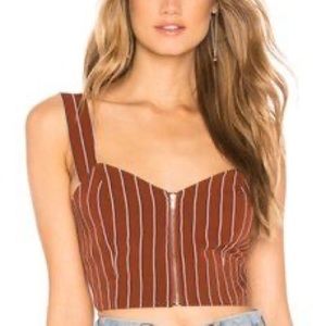 NWT Privacy Please Farrow Top